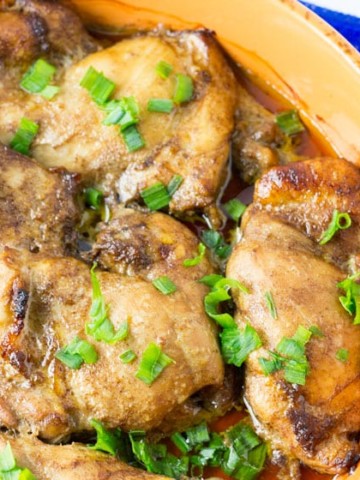 five spice chicken recipe. five spice chicken thighs