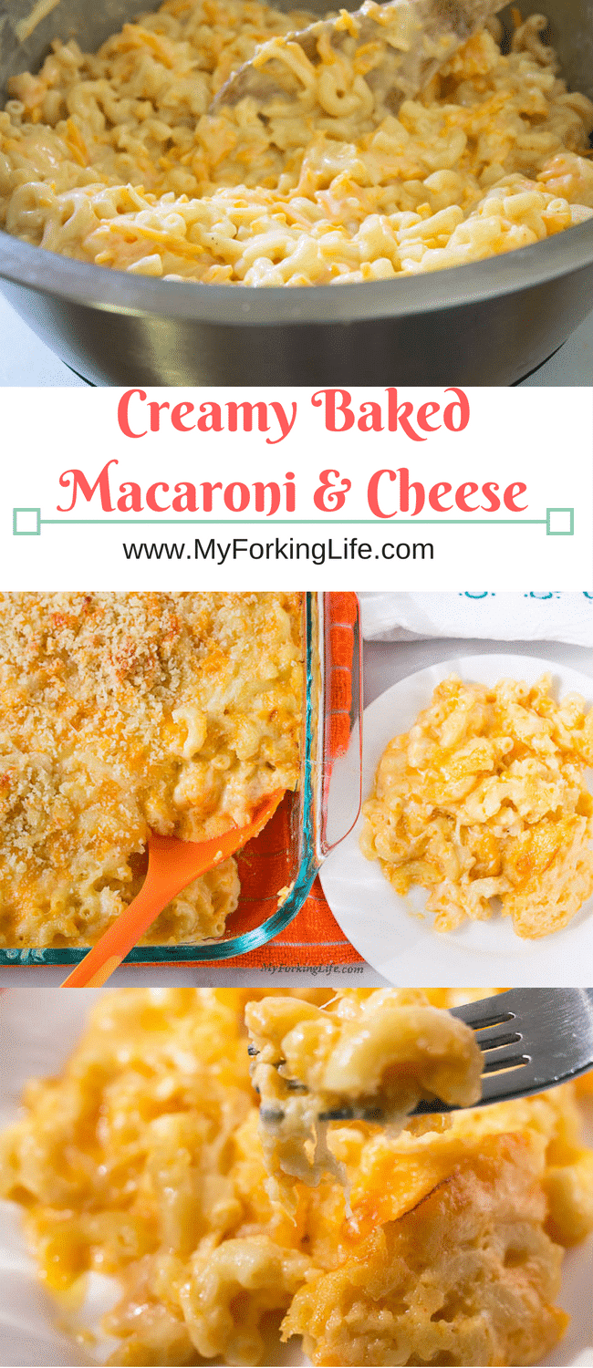 creamy baked macaroni and cheese