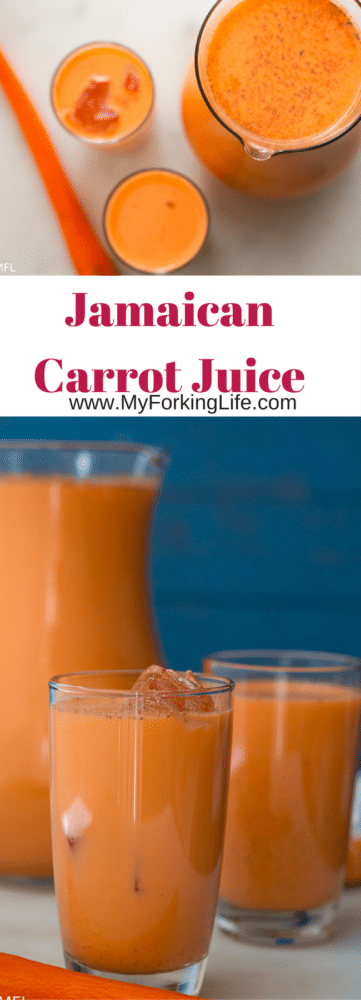 Jamaican Style Carrot Juice Recipe - My Forking Life