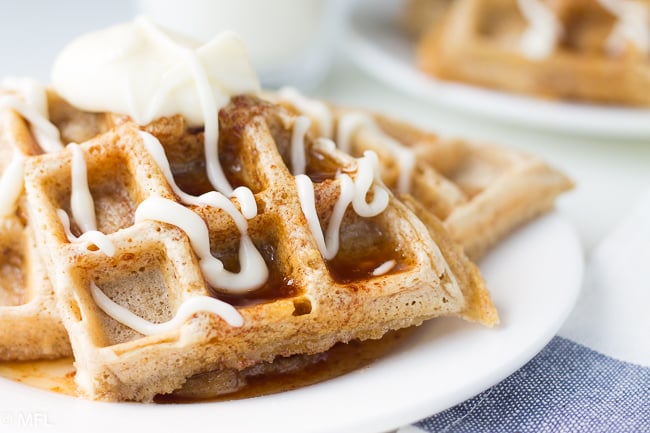 My Favorite Waffle Recipe - Sugar Spun Run