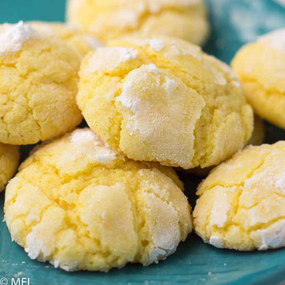 Lemon Crinkle Cookies from Scratch - My Forking Life