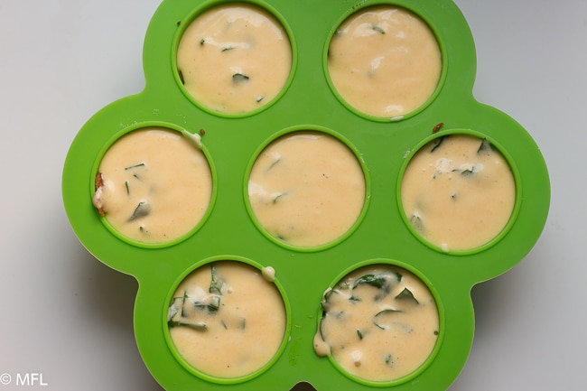 Egg Bite Mold for Instant Pot and other Pressure Cookers - Green