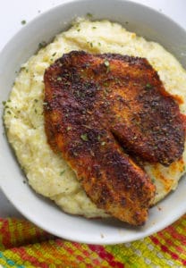 Ninja Foodi Fish and Grits - My Forking Life