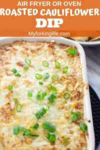 Roasted Cauliflower Dip - My Forking Life