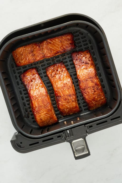 Marinated Air Fryer Salmon - My Forking Life