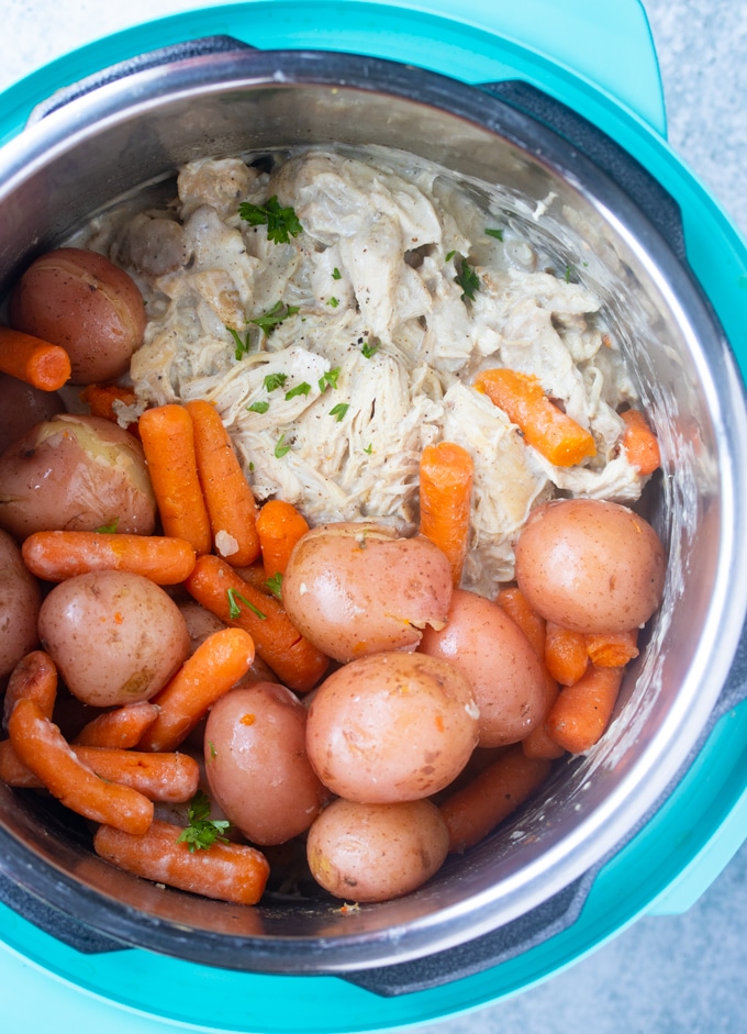 Easy Instant Pot Chicken and Potatoes - My Forking Life