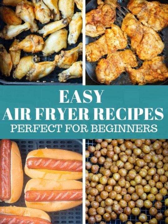 Easy Air Fryer Brownies - My Forking Life