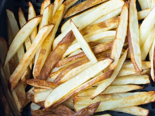Air Fryer Frozen French Fries - Food with Feeling