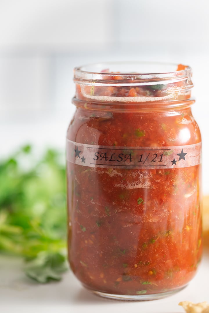 Easy Homemade Salsa In A Blender - My Forking Life