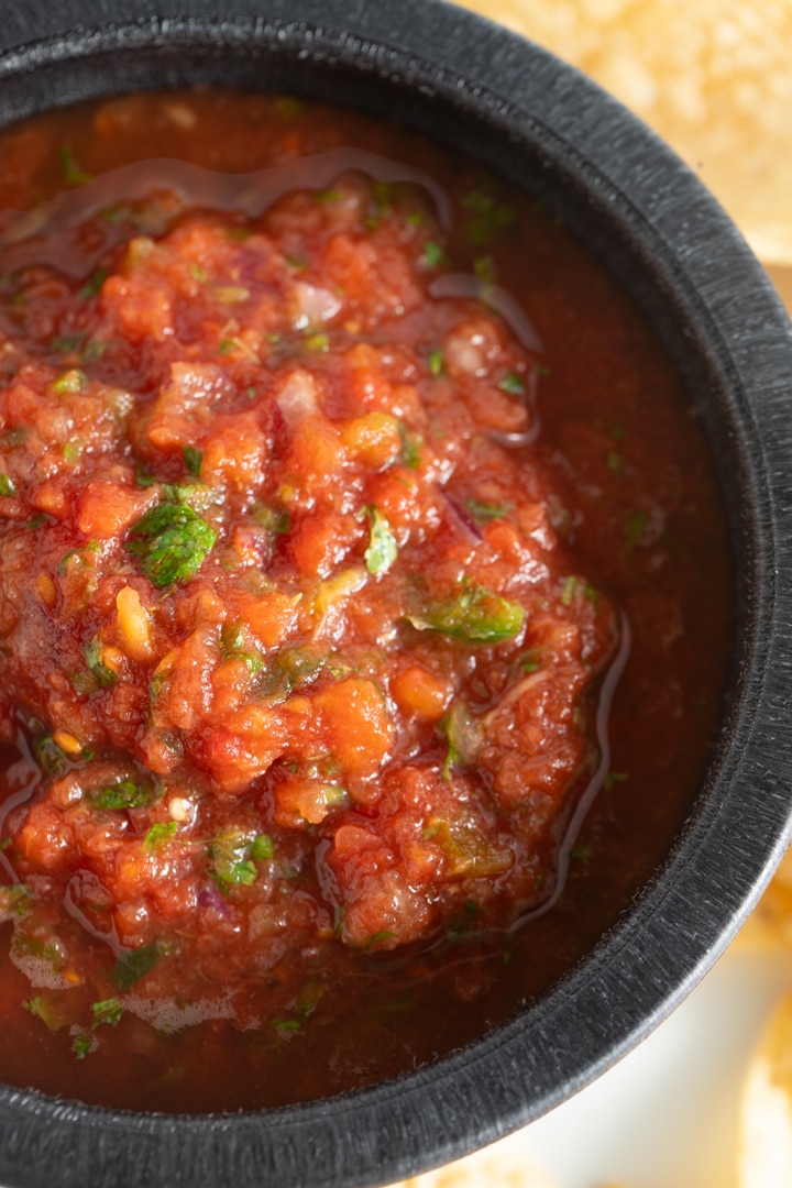 Easy Homemade Salsa in a Blender - My Forking Life