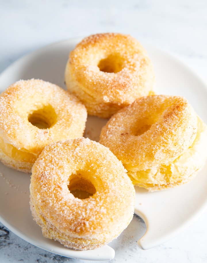 Flaky Air Fryer Donuts - My Forking Life