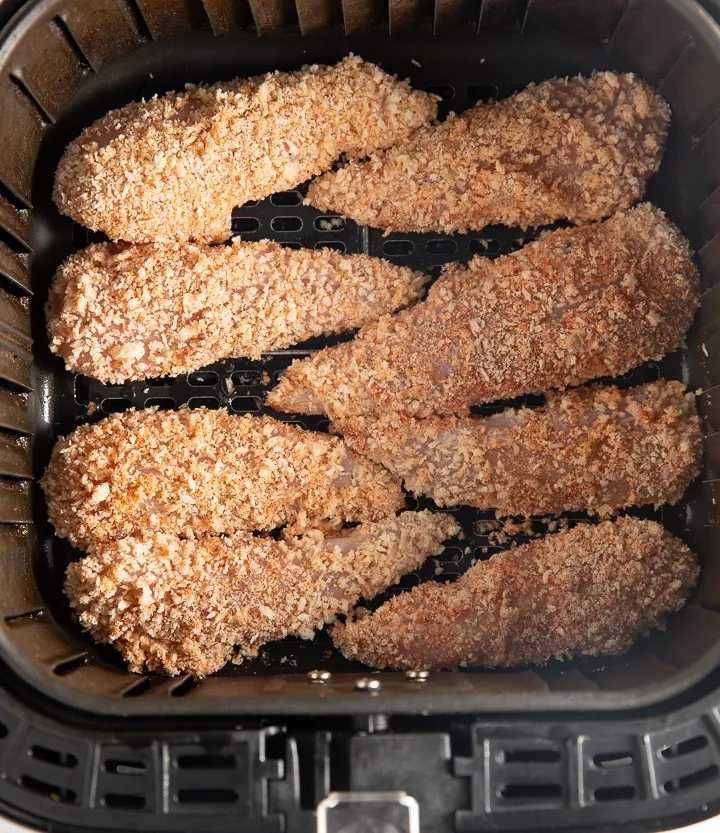 Nashville Style Hot Chicken Tenders Air Fryer Recipe My Forking Life