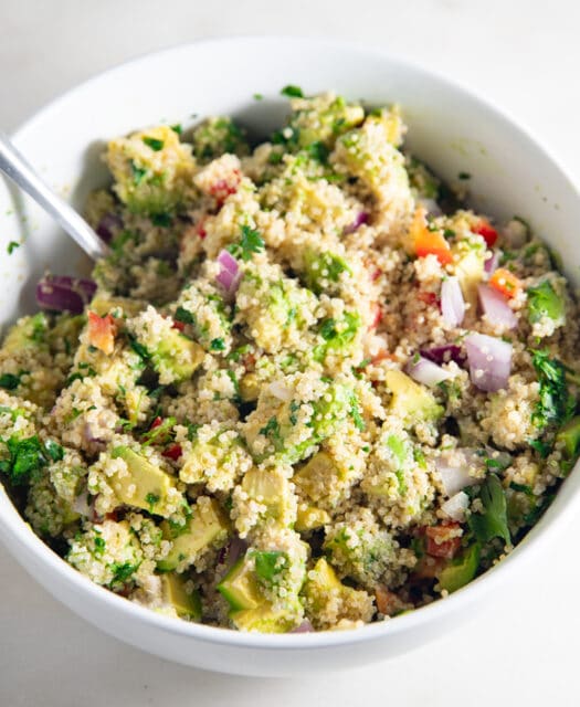 Quinoa Avocado Salad - My Forking Life