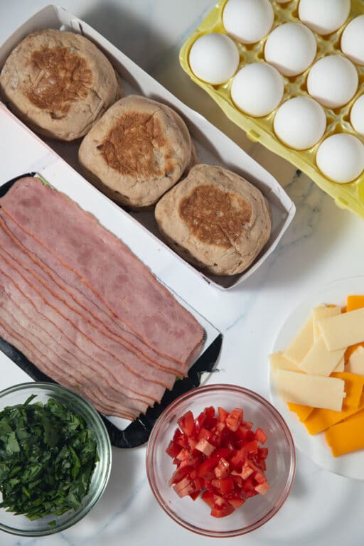 Freezer Friendly Breakfast Sandwiches - My Forking Life