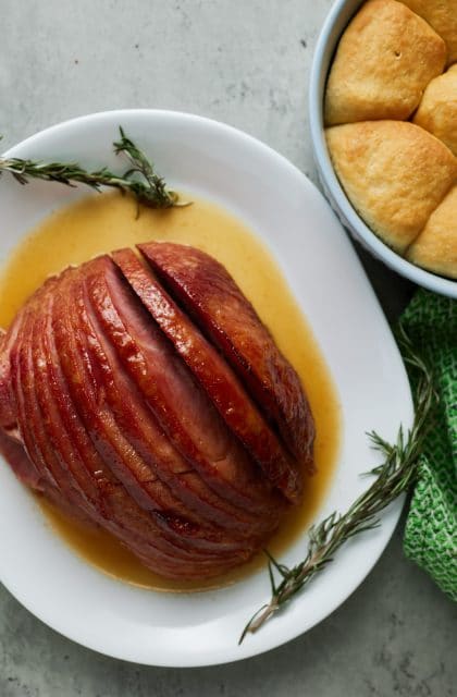 Air Fryer Holiday Ham - My Forking Life