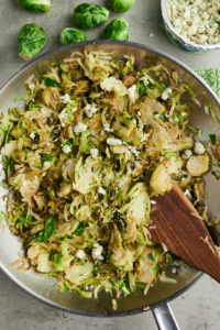 Sautéed Shredded Brussels Sprouts - My Forking Life