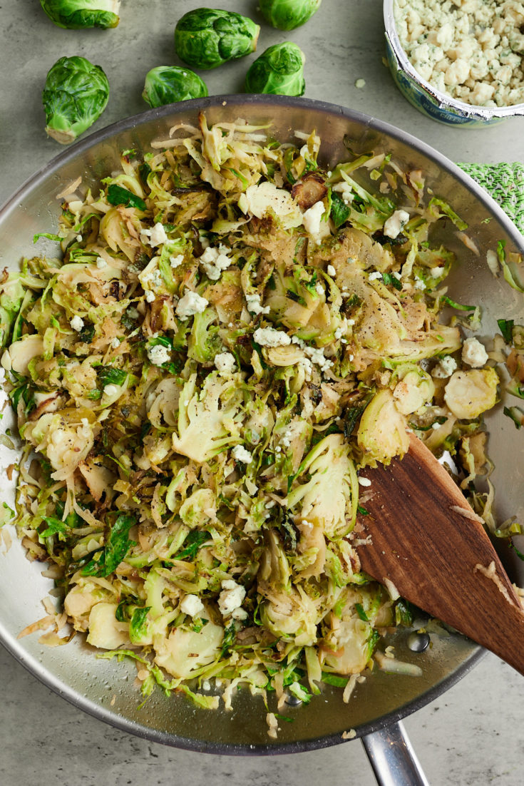 Sautéed Shredded Brussels Sprouts - My Forking Life