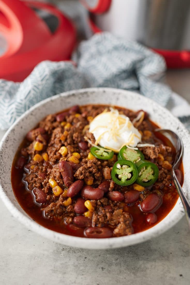 Pressure Cooker (Instant Pot) Chili - My Forking Life