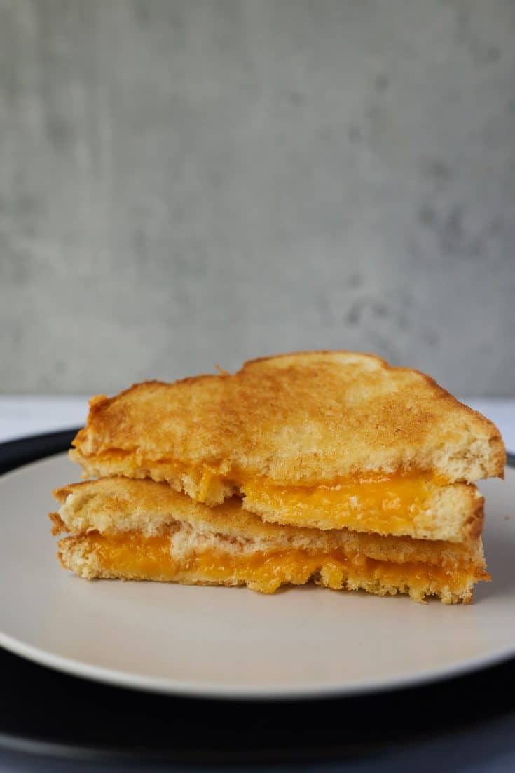 Air Fryer Grilled Cheese (3 Ways) - My Forking Life