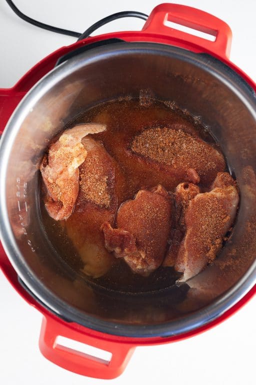 Pressure Cooker (Instant Pot) BBQ Chicken - My Forking Life