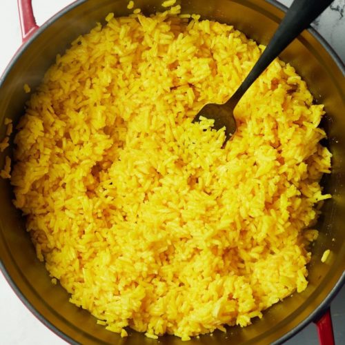 Super Easy Yellow Rice Recipe + Tips (Ready in < 30 Minutes)