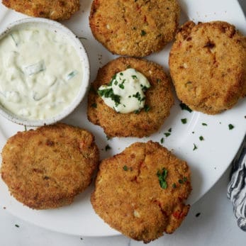 Air Fryer Salmon Patties - My Forking Life