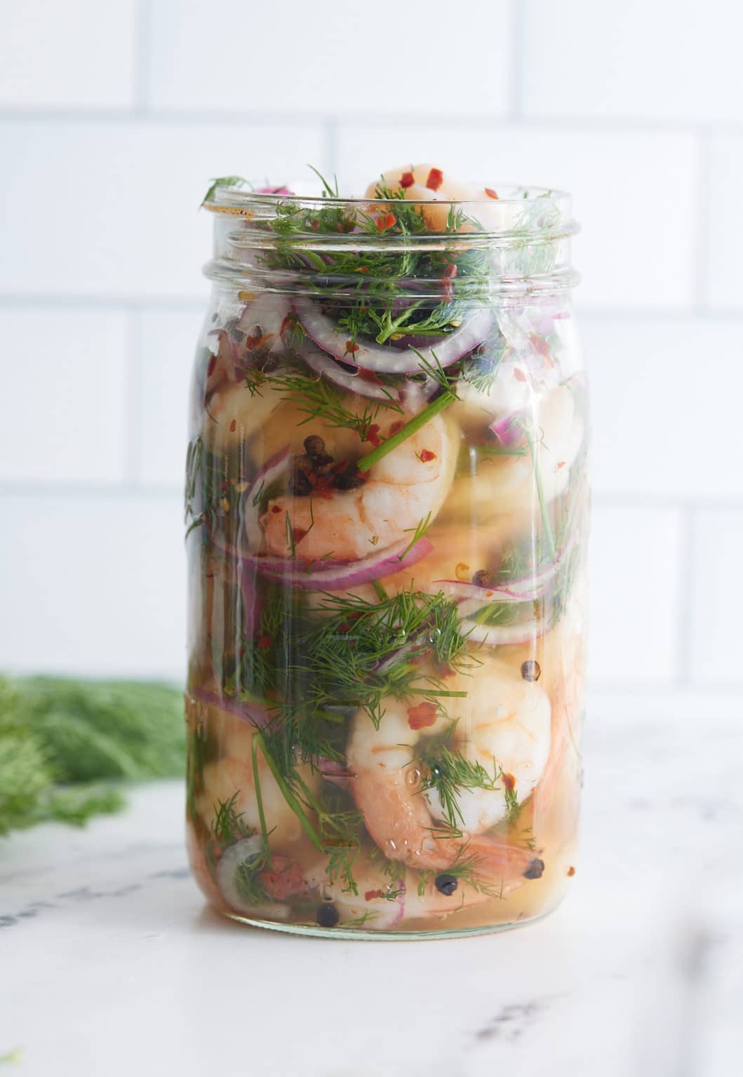 Easy Southern Pickled Shrimp - My Forking Life