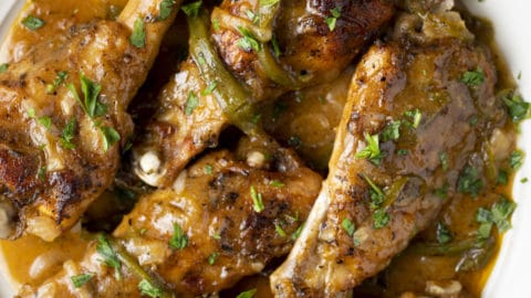 Smothered Turkey Wings Recipe - Grandbaby Cakes