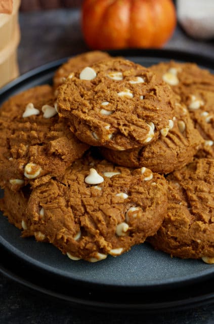 Easy 3 Ingredient Pumpkin Cookies - My Forking Life