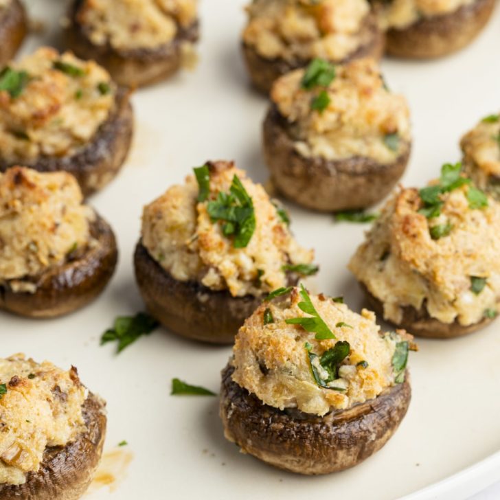 Cream Cheese Stuffed Mushrooms - My Forking Life