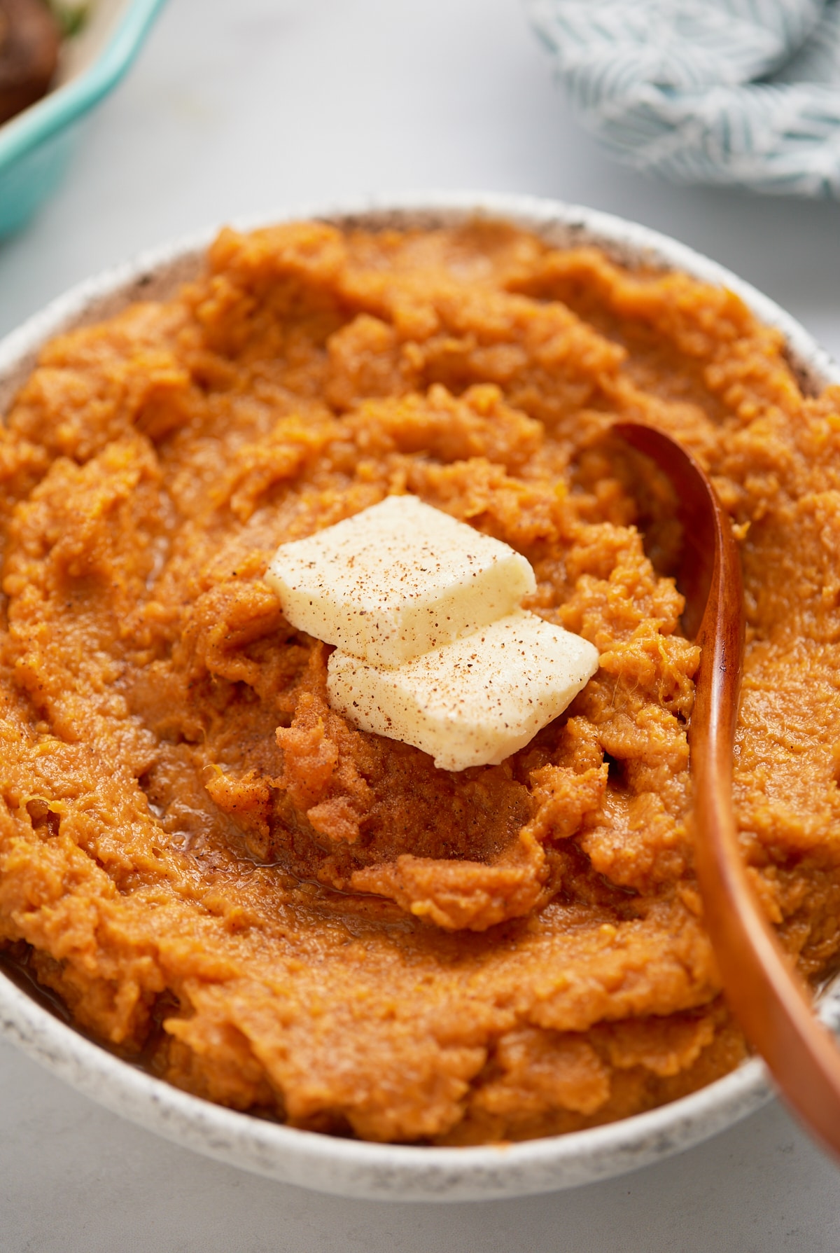 Savory Mashed Sweet Potatoes - Peter's Food Adventures