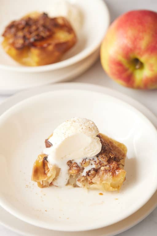 Baked Air Fryer Apples - My Forking Life