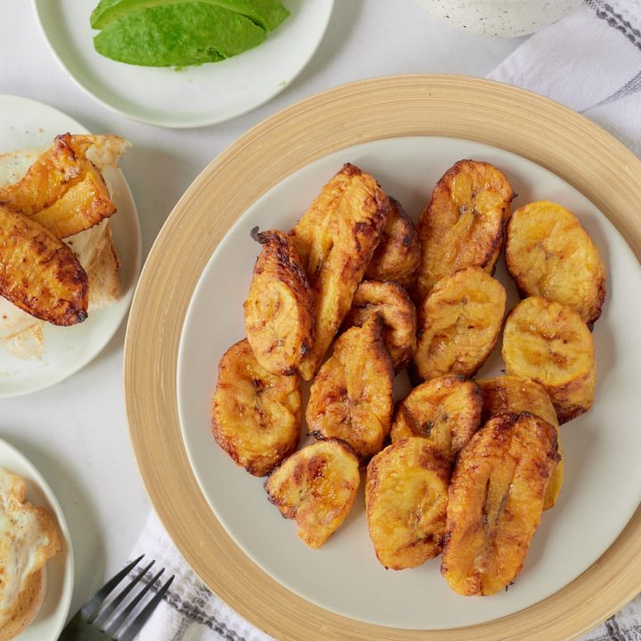 Air Fryer Plantains (Fried Sweet Ripe Plantains) - My Forking Life