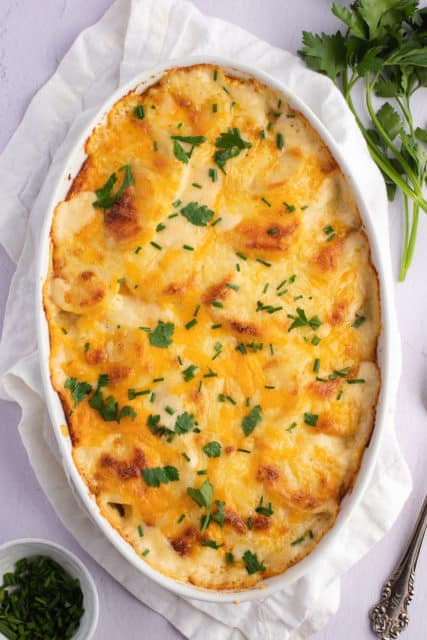 Cheesy Scalloped Potatoes - My Forking Life