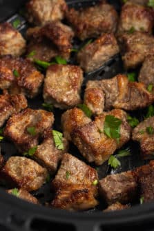 Air Fryer Steak Bites - My Forking Life