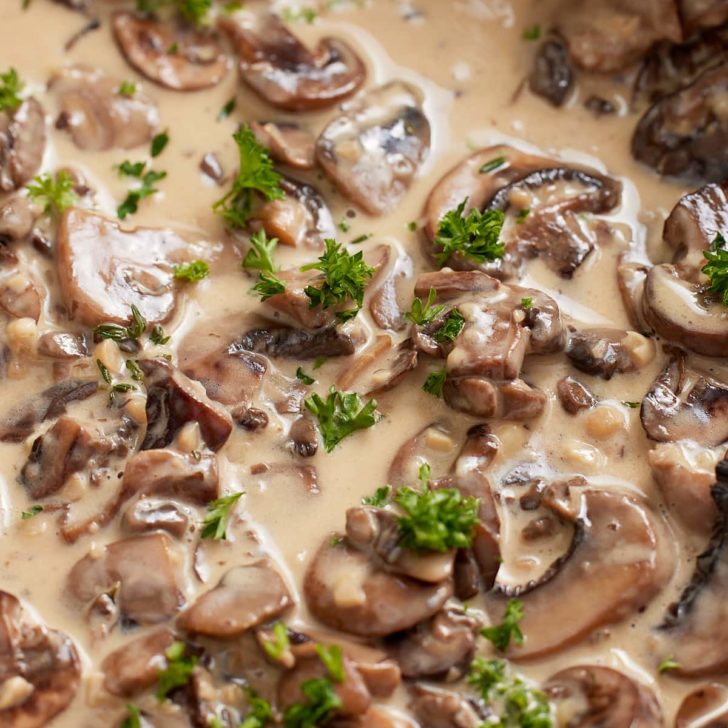 Creamy Mushroom Sauce (Best Ever!) - My Forking Life