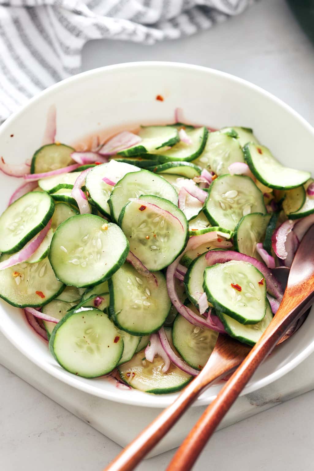 Southern Cucumber Salad - My Forking Life