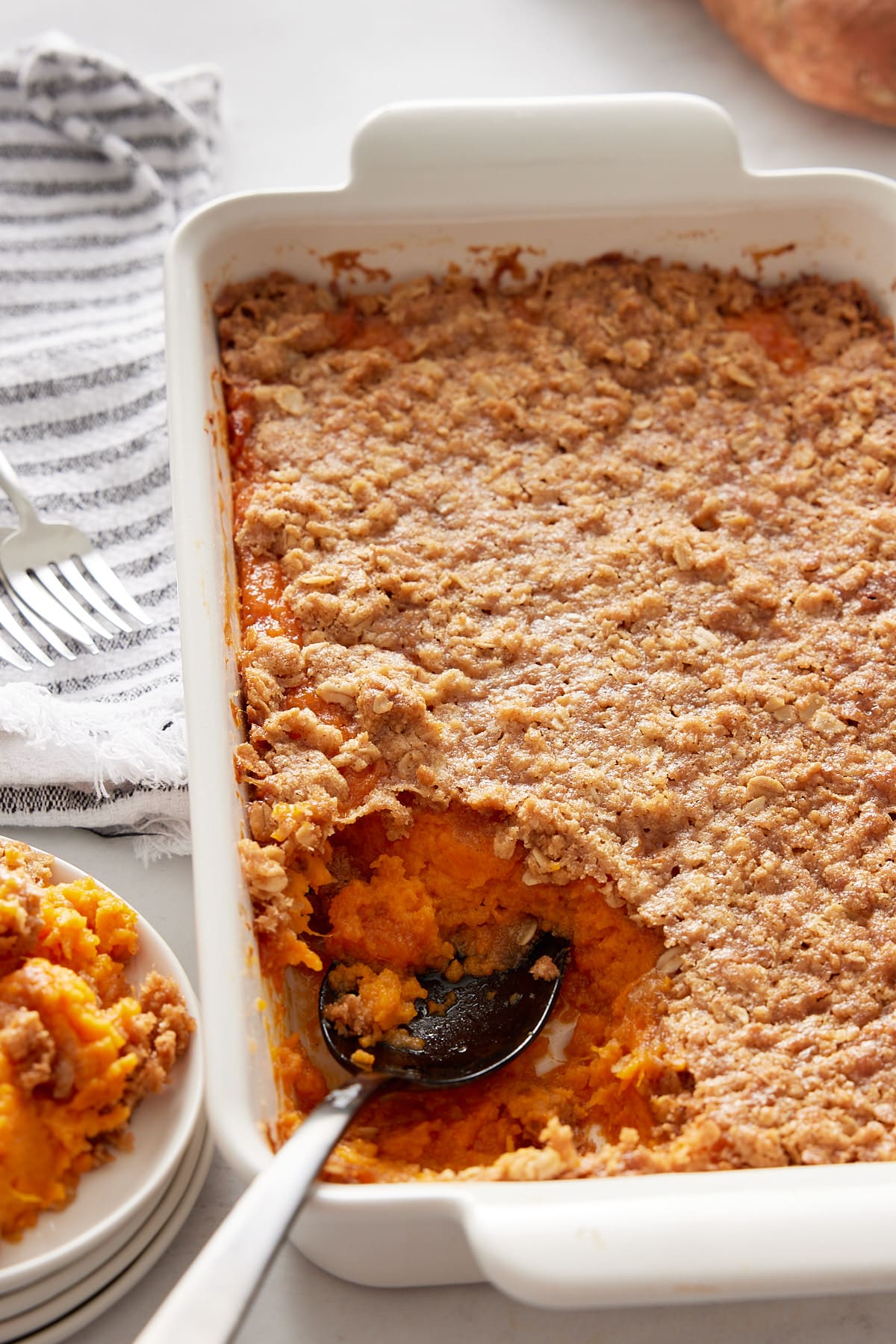 Southern Style Sweet Potato Casserole - My Forking Life