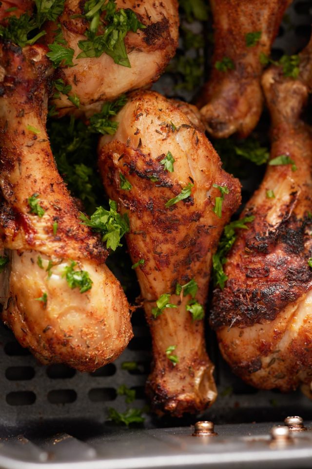 Air Fryer Chicken Drumsticks - My Forking Life