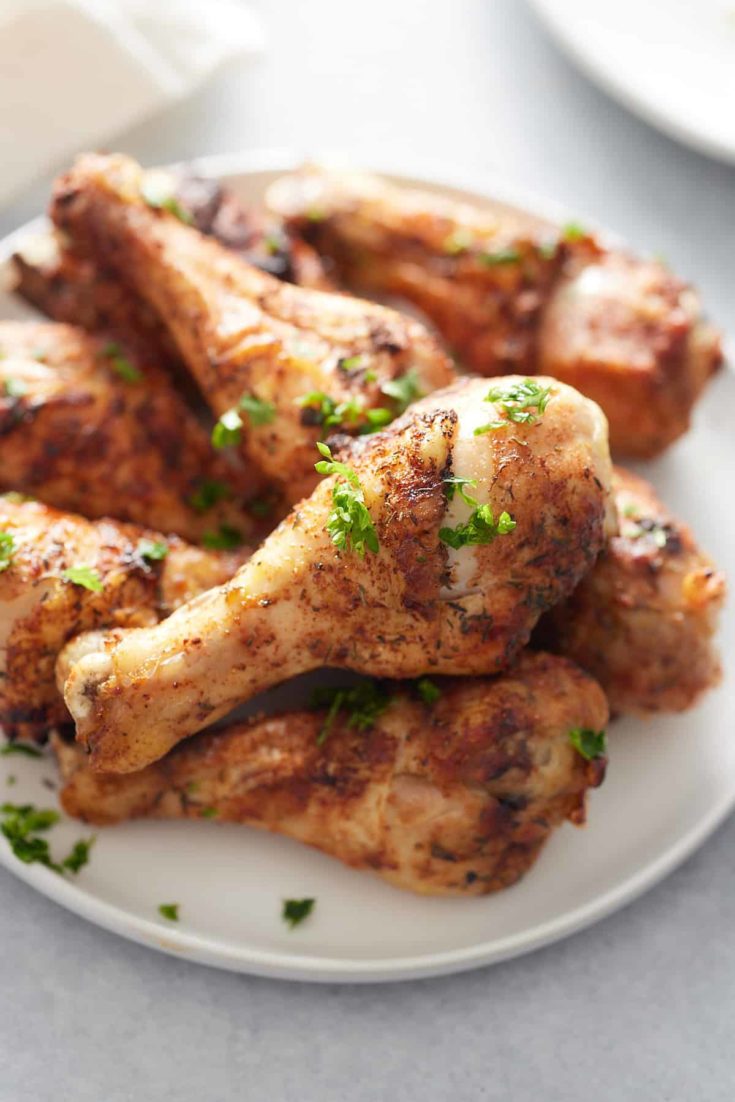 Air Fryer Chicken Drumsticks - My Forking Life