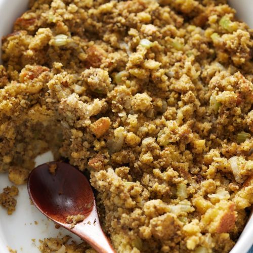 Cornbread Dressing - The Forked Spoon