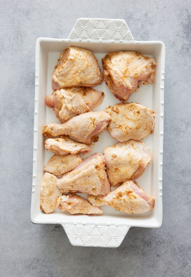 Juicy Oven Roasted Chicken Pieces My Forking Life