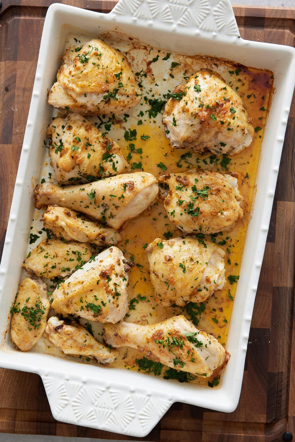 Juicy Oven Roasted Chicken Pieces My Forking Life