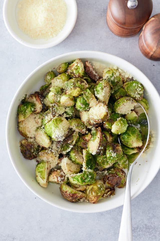 Air Fryer Brussels Sprouts - My Forking Life