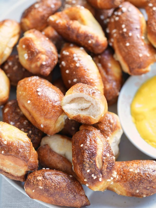 Air Fryer Pretzel Bites