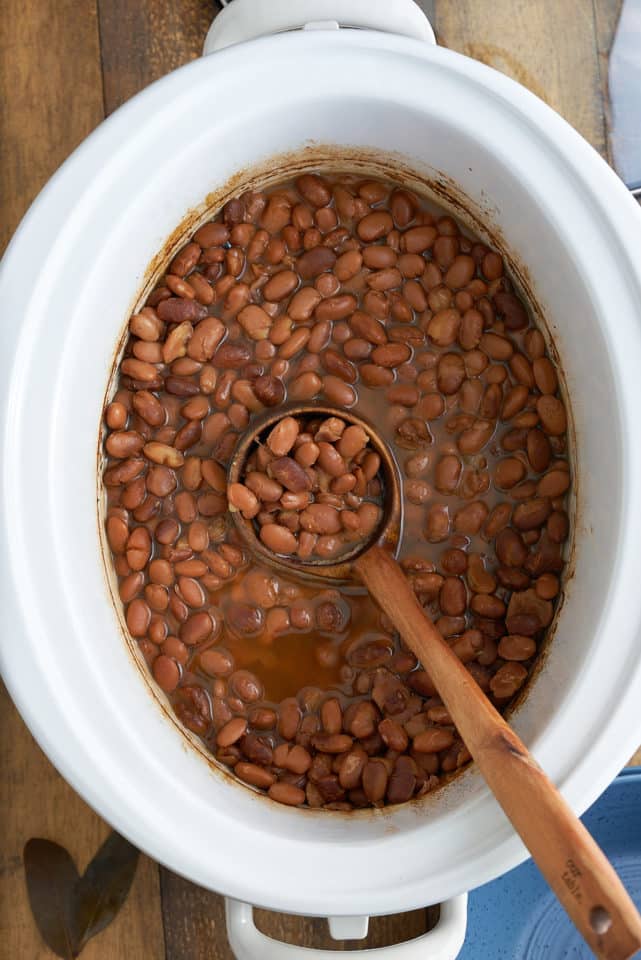 Slow Cooker Pinto Beans My Forking Life