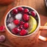 Cranberry Moscow Mule - My Forking Life