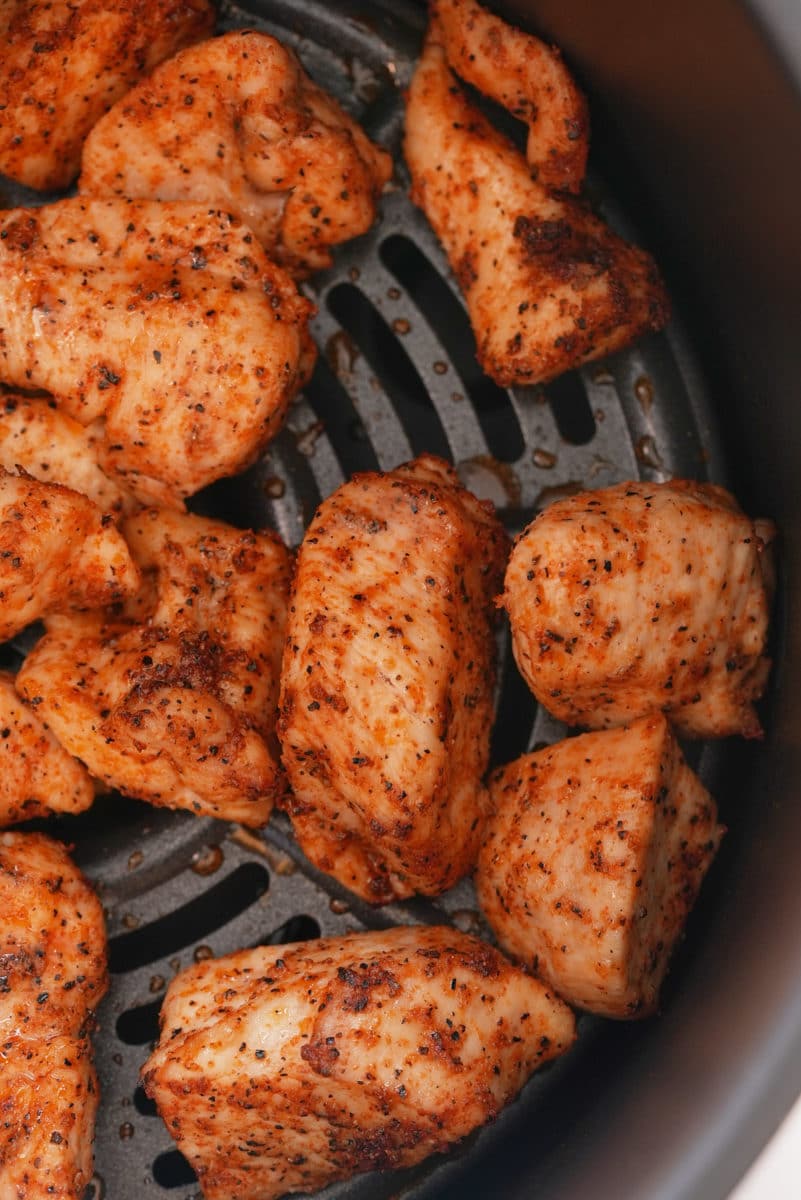 Juicy Air Fryer Chicken Bites - My Forking Life