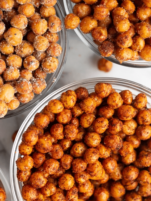 Crispy Air Fryer Chickpeas - My Forking Life