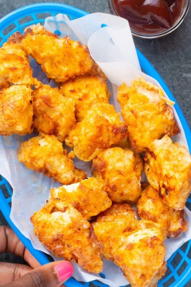 Homemade Air Fryer Chicken Nuggets - My Forking Life